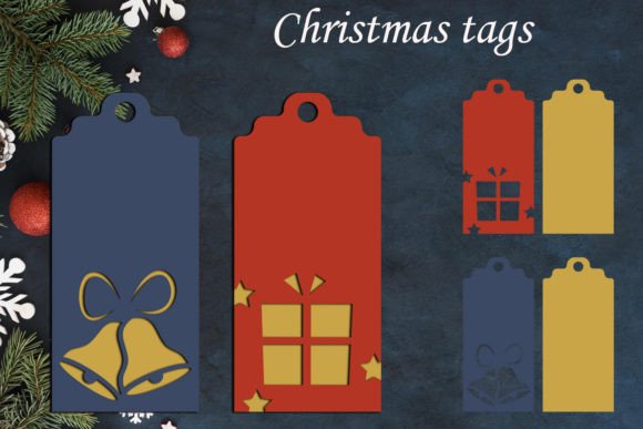 Download Christmas Holiday Gift Tags, Labels Svg - Premium Resources