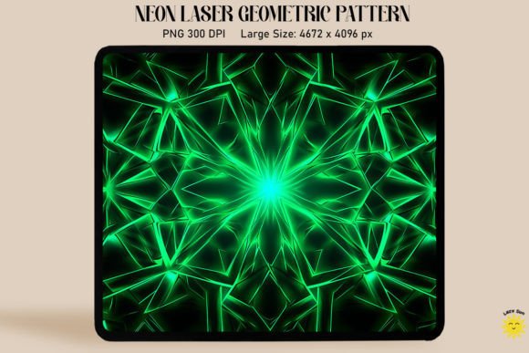 Download Neon Vibrant Green Laser Pattern - Laser pattern Collection