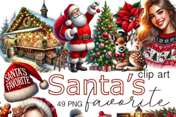 Download Cozy Christmas PNG Bundle, Watercolor - Christmas png bundle Collection