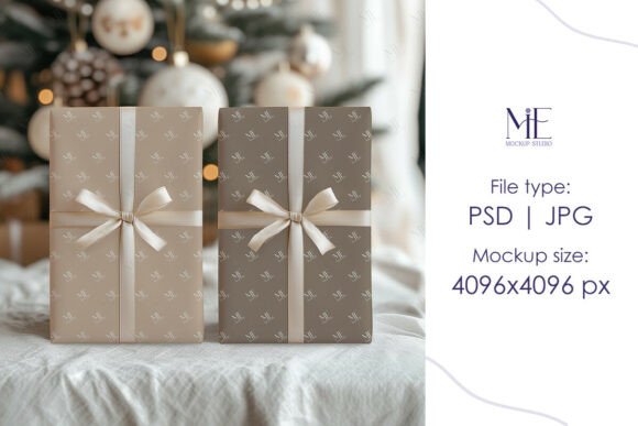 Download Gift Wrapping Paper Mockup Xmas Wrapping - Gift wrapping Collection